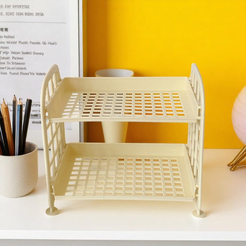 organiseur pour bureau jaune