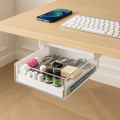 Organisateur de tiroir blanc large