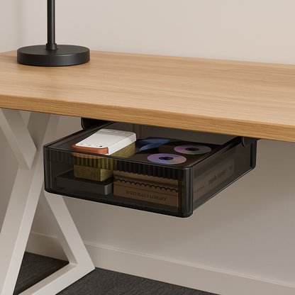 Organisateur de tiroir noir Large