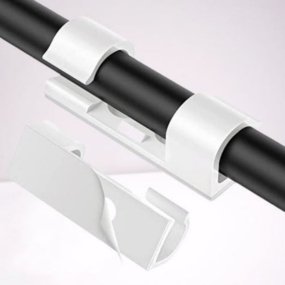 Attache cable blanche