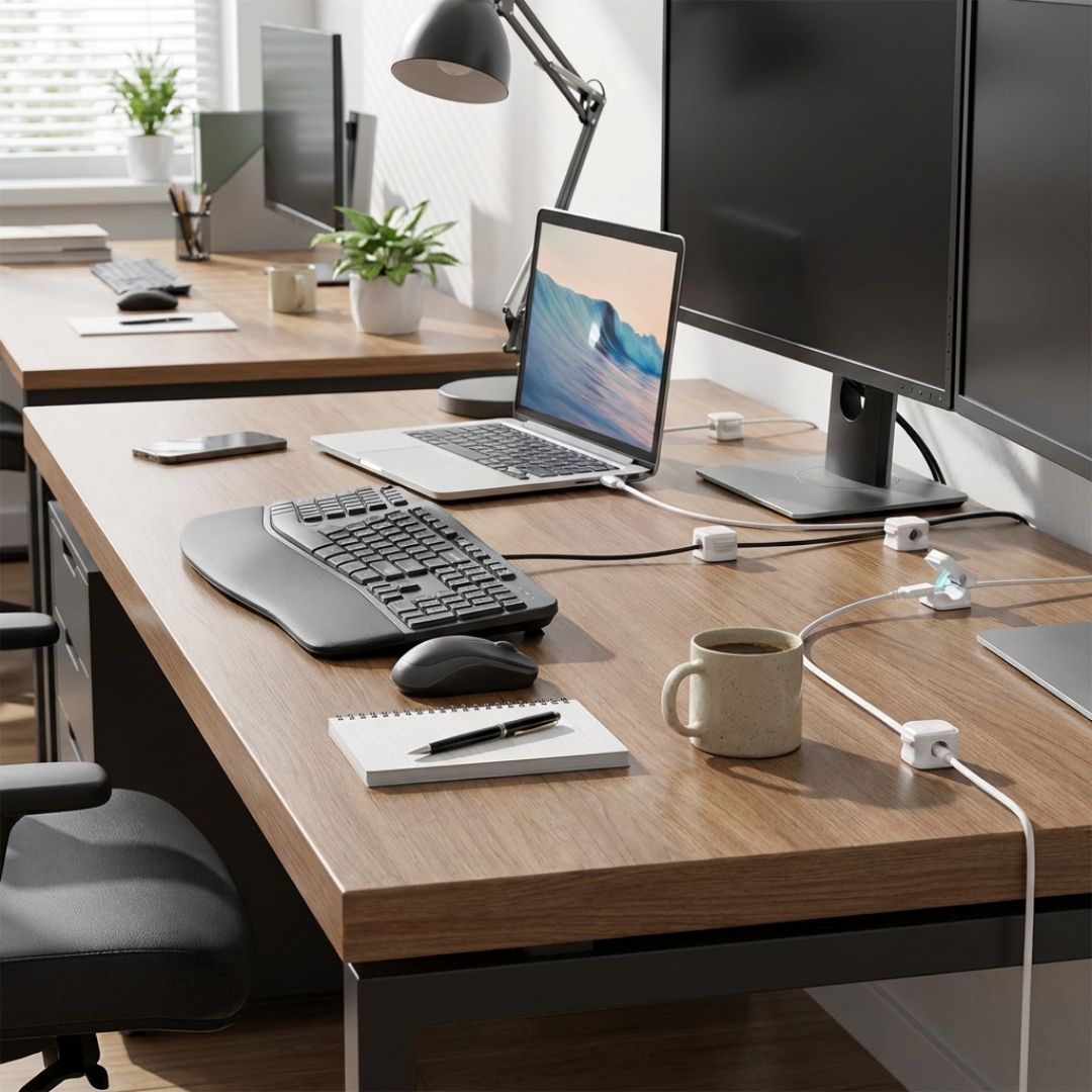 attache cable minimaliste