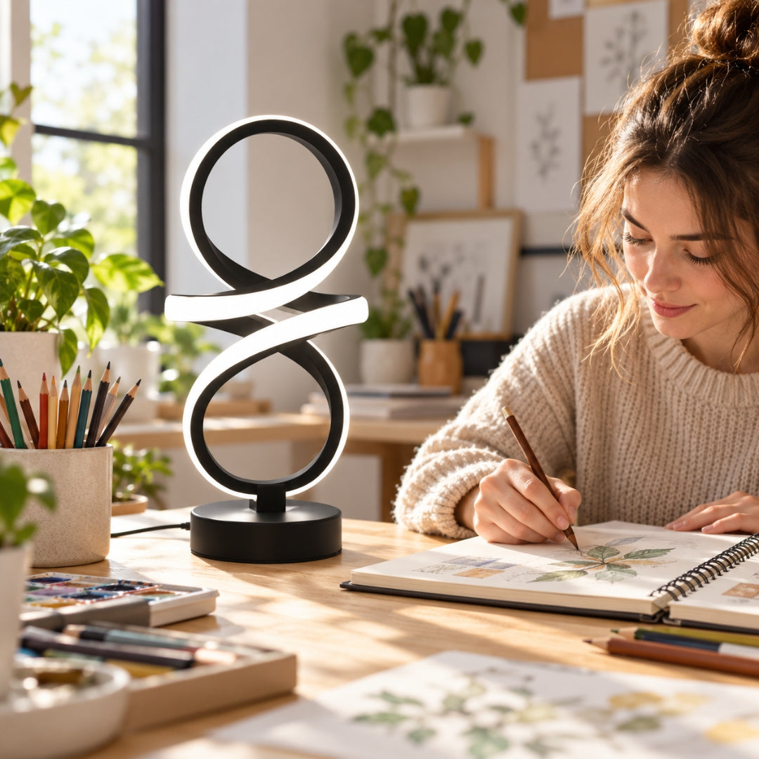 lampe de bureau ambiance apaisante