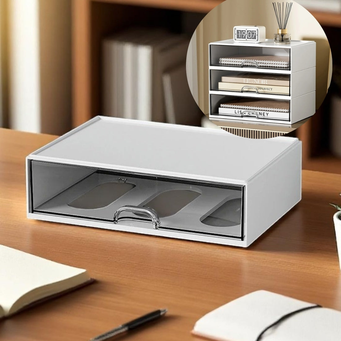 organiseur pour bureau simple