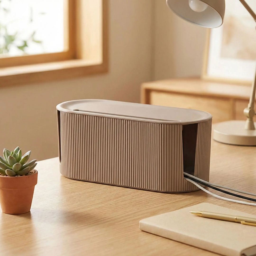 passe cables pour bureau serenite visuelle