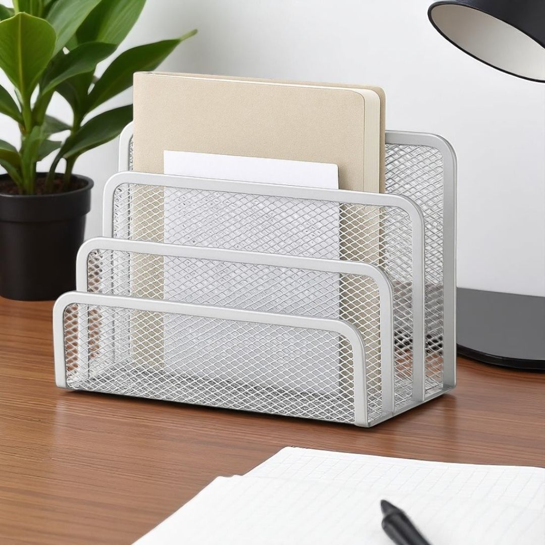 porte document bureau argent