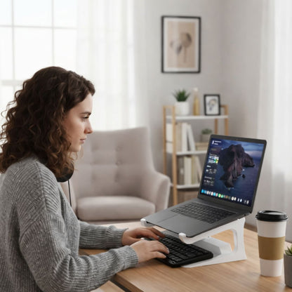 support ordinateur portable posture