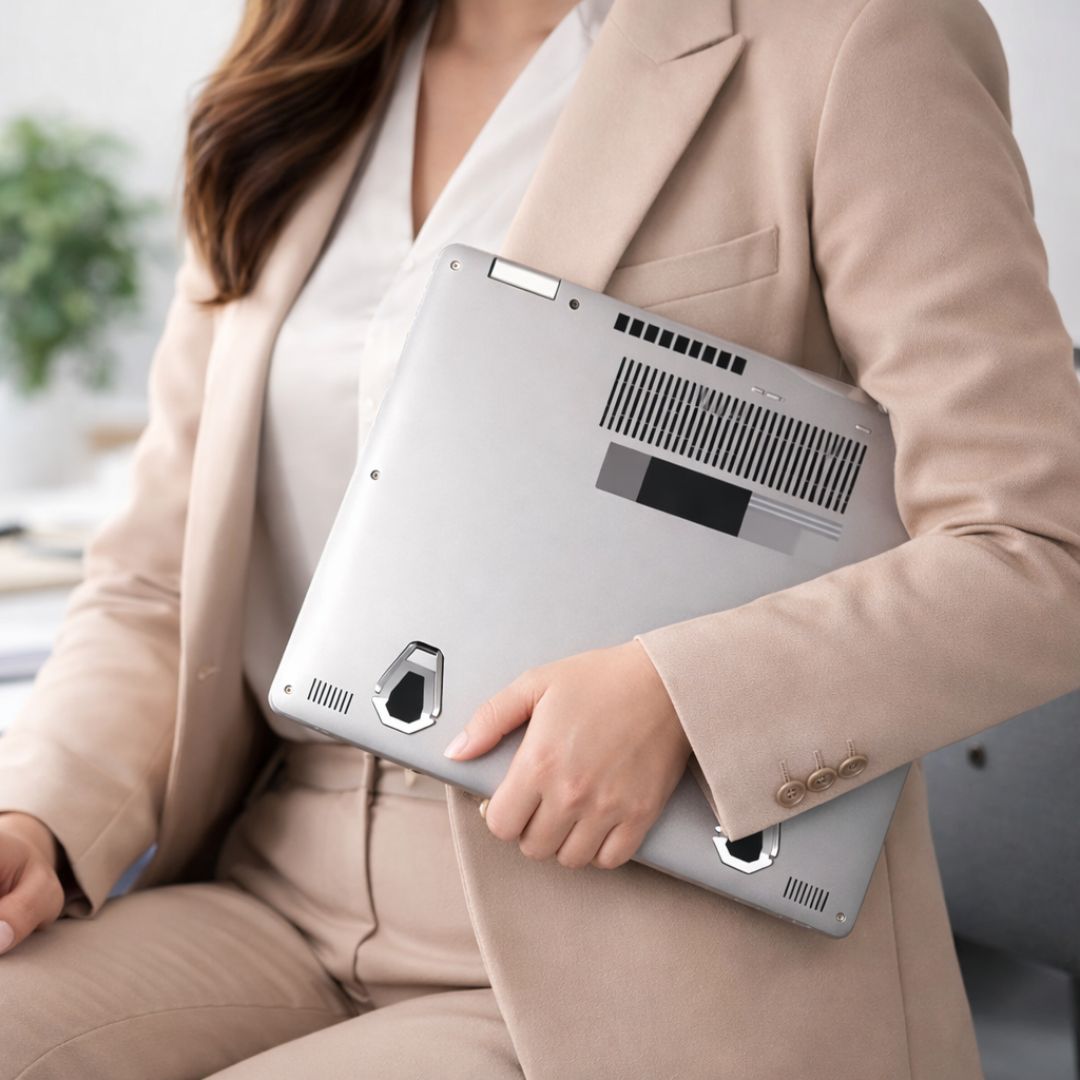 support pc portable compact ultra leger 24g